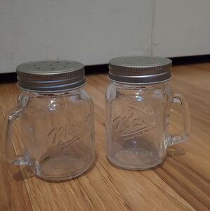 Mason Jar Craft & More Salt And Pepper Shakers